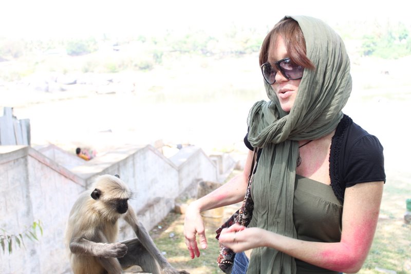 India 2010 - Hampi - Monkeys